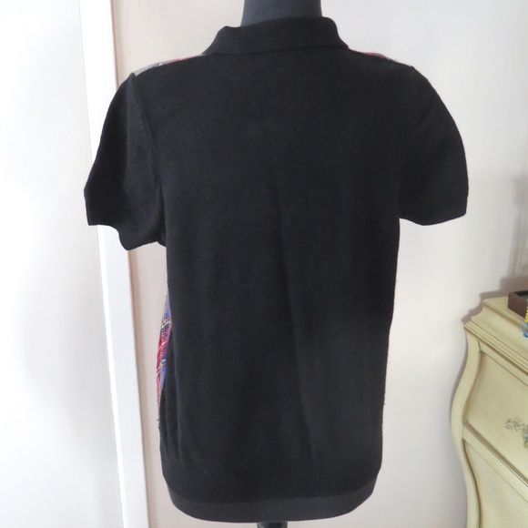 Fred Perry Tartan Plaid Collared Sweater - Wool/Cotton - Picture 5 of 10